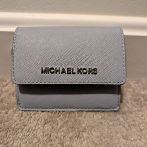 Michael Kors Light Blue Wallet